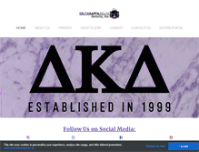 Tablet Screenshot of deltakappadelta.com